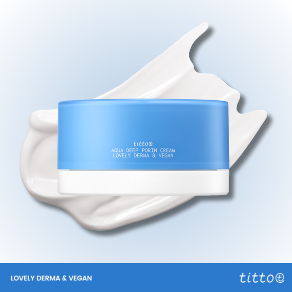 titto Aqua Deep Porin Cream – Feuchtigkeit & Porenpflege 50ml